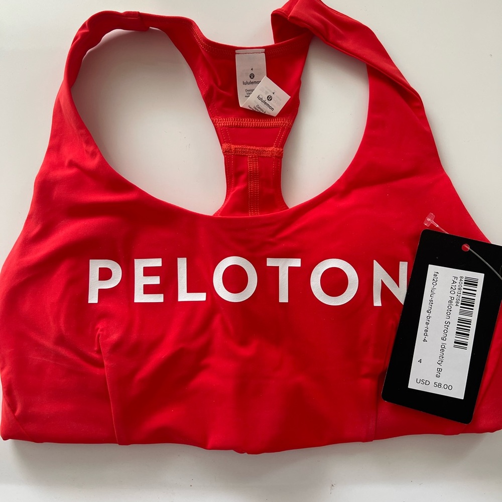 Peloton Strong Identity Lululemon Bra